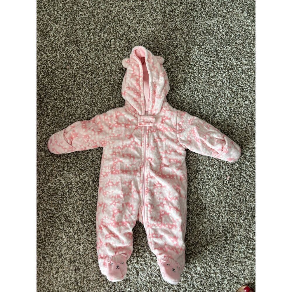 ❤️Just One You By Carters Fleece Snowsuit 3M